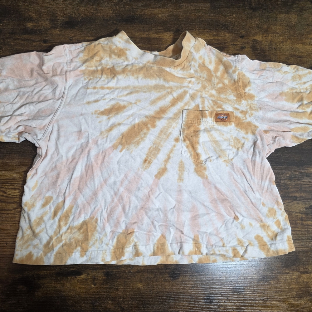 Dickies Yellow Tie-Dye T-Shirt